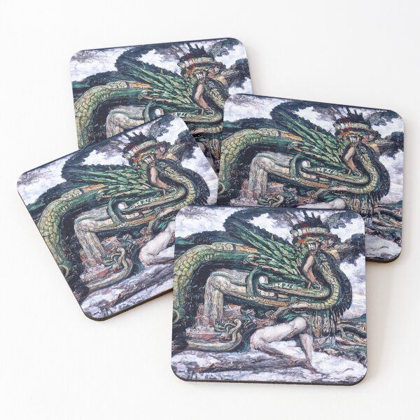 Item preview, Quetzalcoatl, The Serpent God designed and sold by AM FineArtPrints.