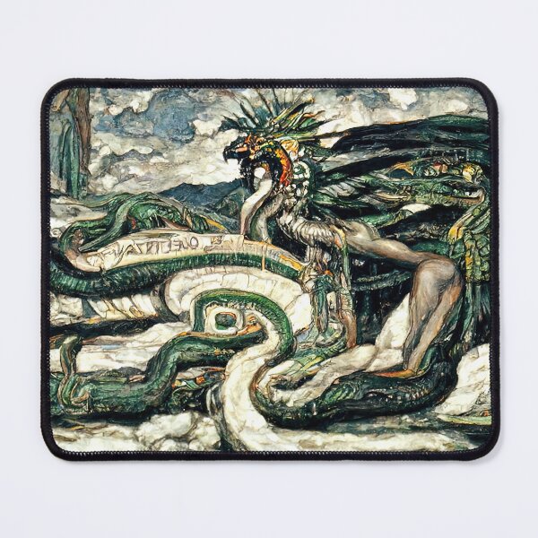 Item preview, Quetzalcoatl, The Serpent God designed and sold by AM FineArtPrints.