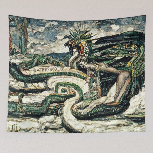 Item preview, Quetzalcoatl, The Serpent God designed and sold by AM FineArtPrints.