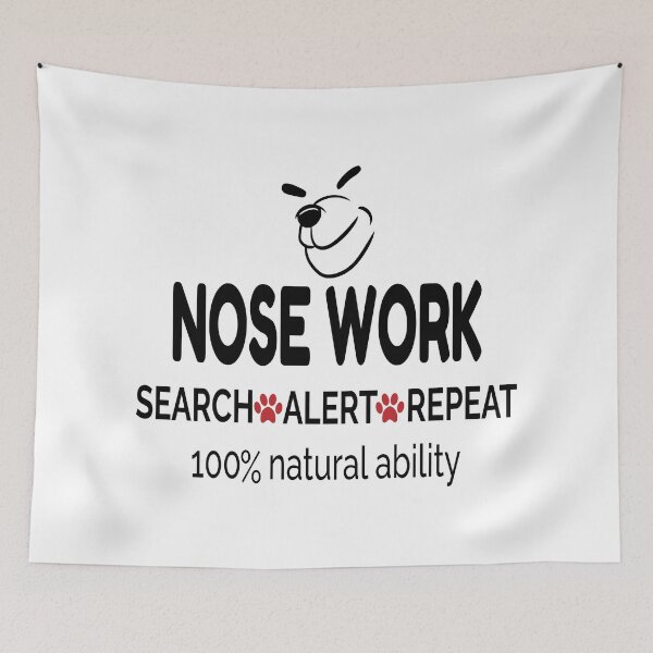 Item preview, Nose work SEARCH ALERT REPEAT 100% NATURAL ABILITY, dogs lover designed and sold by mostoredesigns.