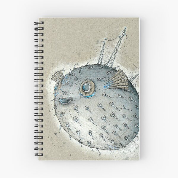 Item preview, Porcupinefish designed and sold by A Curious Bestiary.