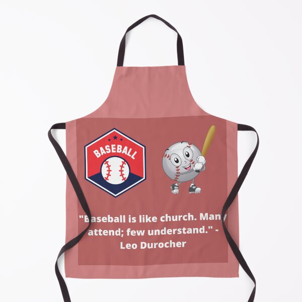Item preview, "Baseball is like church. Many attend; few understand." - Leo Durocher  designed and sold by LGMmugsdesign.