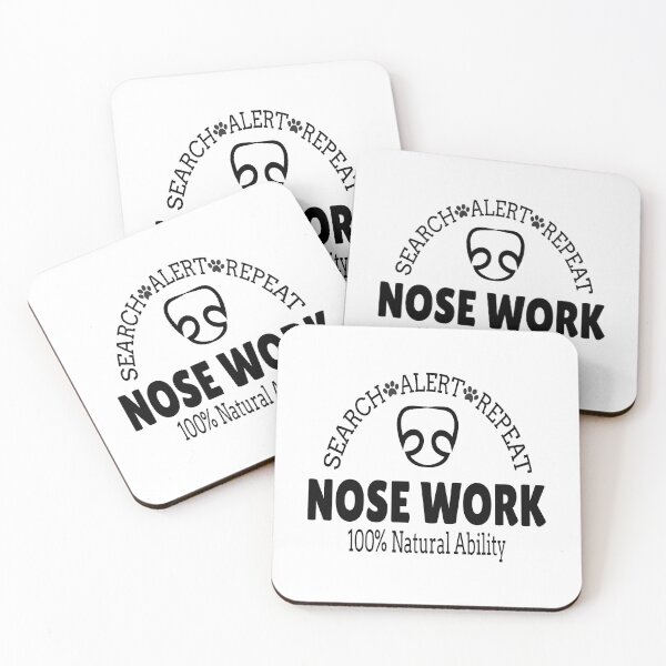 Item preview, Nose work SEARCH ALERT REPEAT 100% NATURAL ABILITY, dogs lover designed and sold by mostoredesigns.