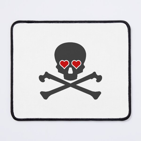 Item preview, Painted Skulls Design Heart Eyes Skull designed and sold by PodiShawna.