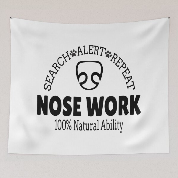 Item preview, Nose work SEARCH ALERT REPEAT 100% NATURAL ABILITY, dogs lover designed and sold by mostoredesigns.