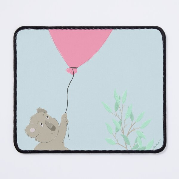 Item preview, little koala flying away with balloons - baby illustration designed and sold by studioMoSa.