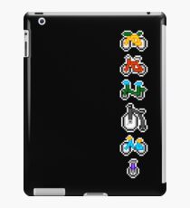 pixel bikes iPad Case/Skin