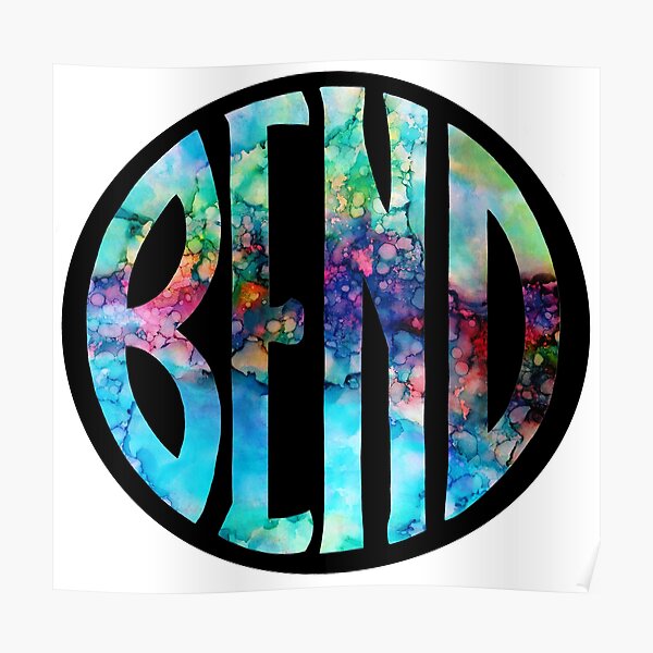 BEND Logo Poster