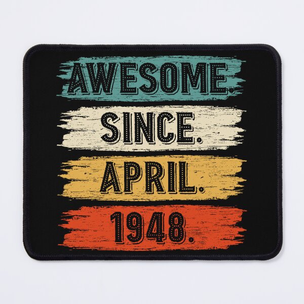 Item preview, 74 Years Old Gifts Awesome Since April 1948 74th Birthday designed and sold by MoHaCo.
