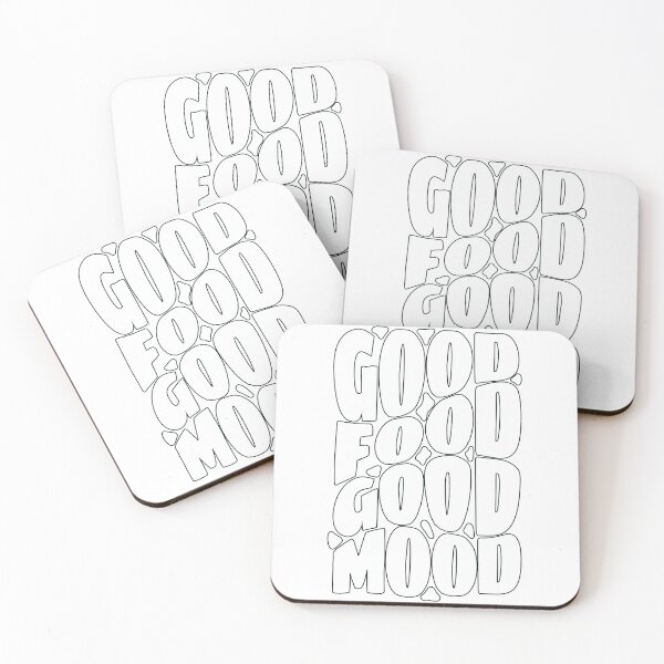Item preview, Quote Good Food Good Mood designed and sold by Milkygmail.