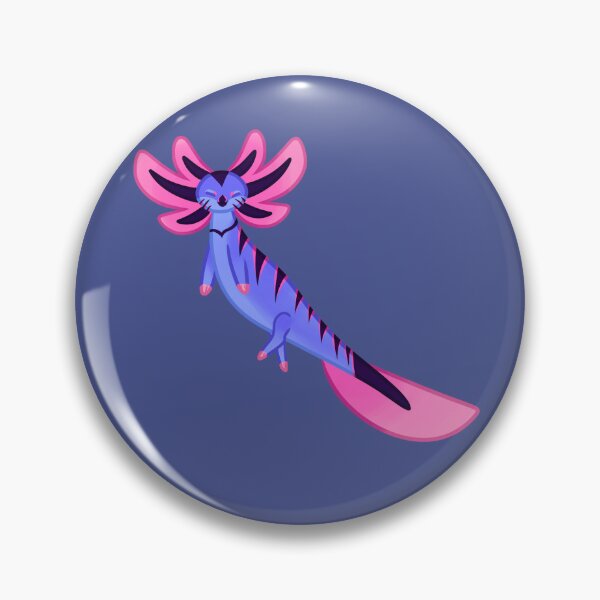 Item preview, Omnisexual Pride Axolotl designed and sold by PumpkinPieDraw.