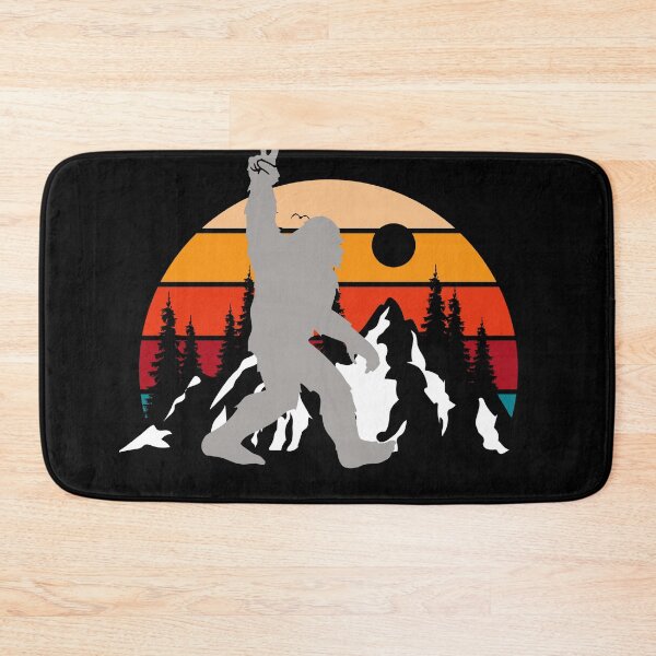 Item preview, Retro style Bigfoot silhouette  designed and sold by Tanuja  Sharma.