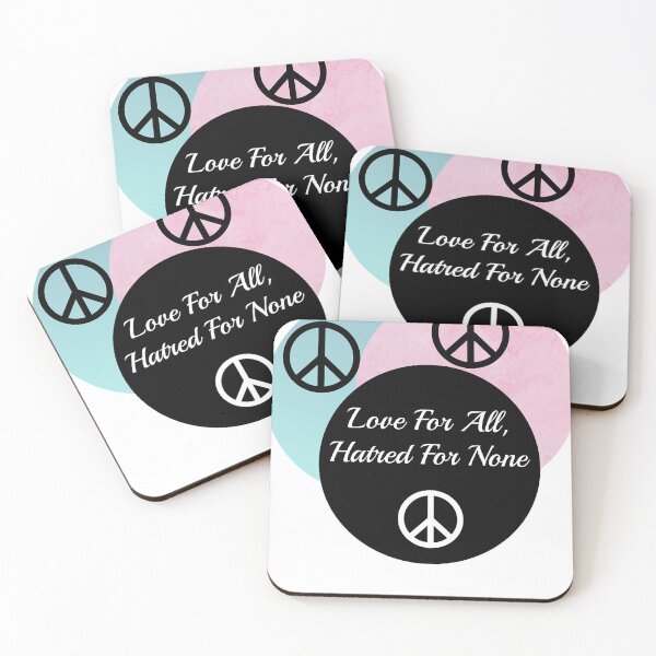 Item preview, Love For All, Hatred For None shirt designed and sold by WhitakerIvan.