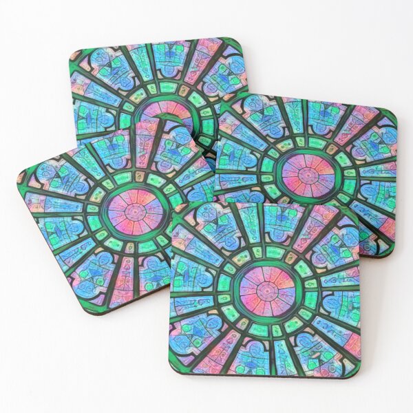 Item preview, Colorful Rose window designed and sold by GREENOART.
