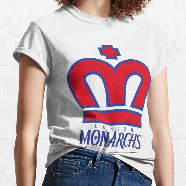 London Monarchs Logo - Unisex T-Shirt / Royal / S