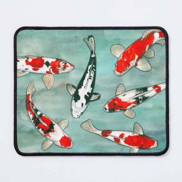 Item preview, Le ballet des carpes koi designed and sold by savousepate.
