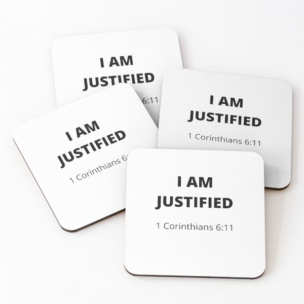 Item preview, Justified, Blessed, God, Belong, Adoption, Forgiven, Bible verse, Bible, Verse, Christian, Jesus, God, Faith, Christianity, Religion, Lord, Motivational, cute, Grace, Quotes. Christian quotes. designed and sold by Isheshop.