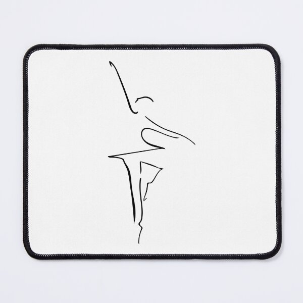 Item preview, Ballerina Line Art - Minimalist designed and sold by Lineart-Arts.