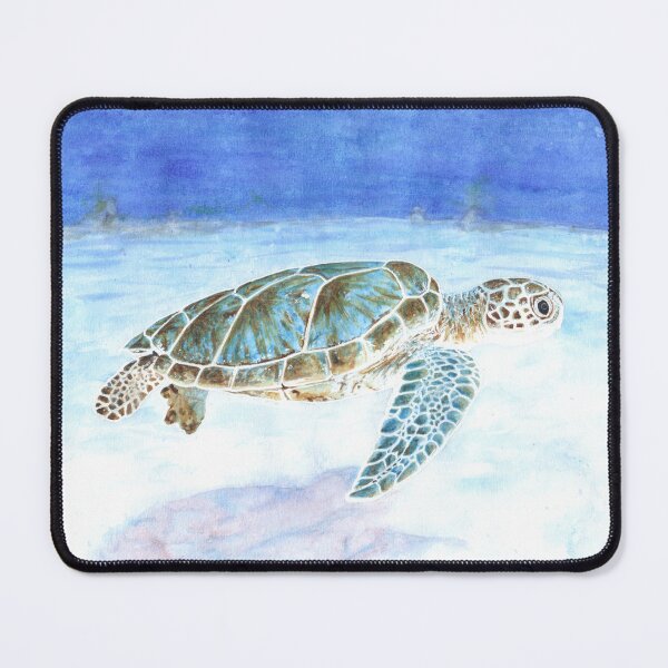 Item preview, Tortue de mer sous marine designed and sold by savousepate.