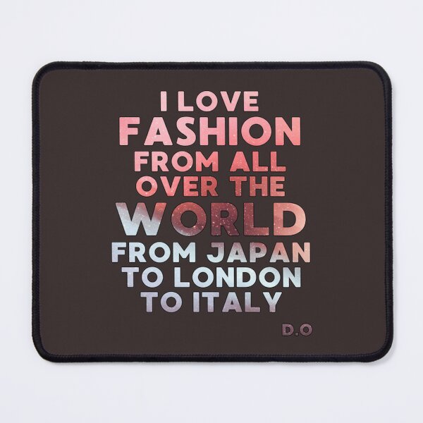 Item preview, I love fashion from all over the world from japan to london to italy     designed and sold by JACK-DesignUK.