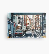 Tokyo Crossing Metal Print