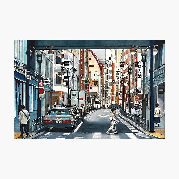 Tokyo Crossing Photographic Print