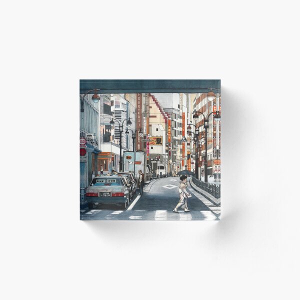 Tokyo Crossing Acrylic Block