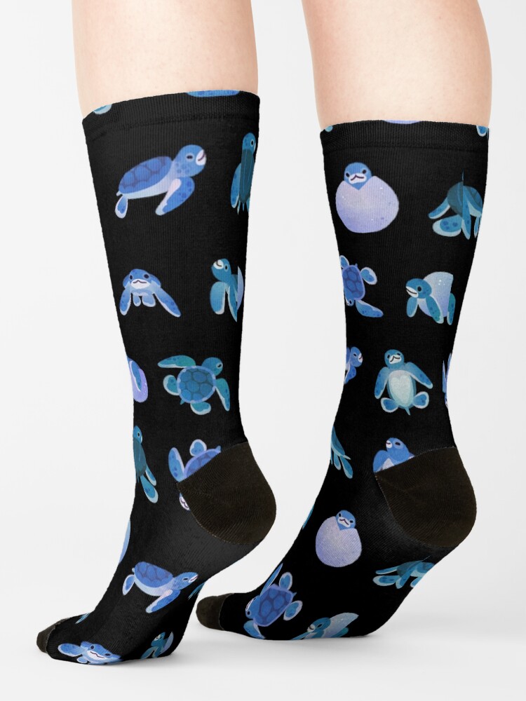 Alternate view of Baby sea turtles Socks