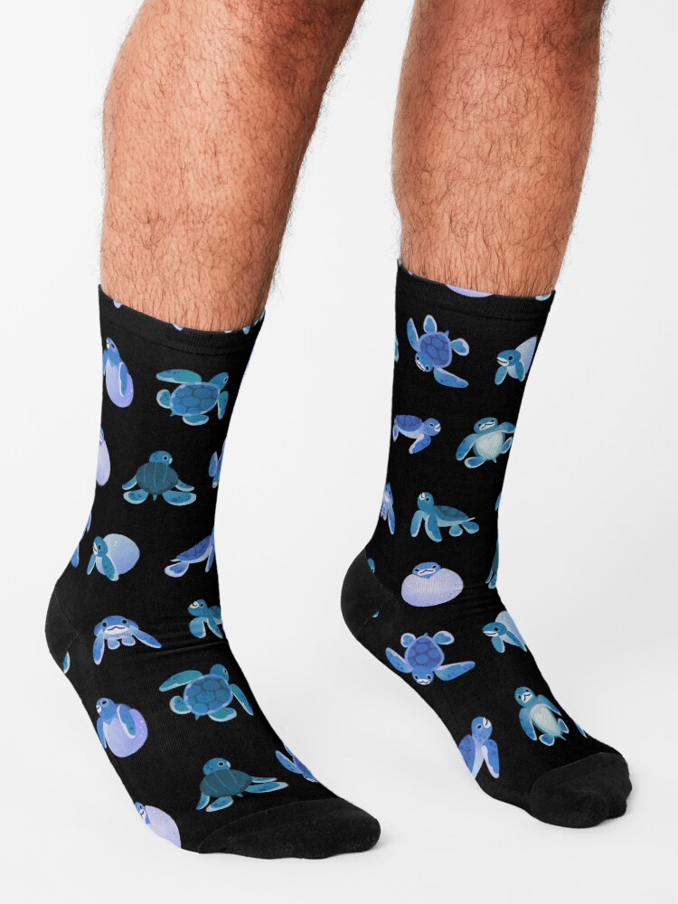 Alternate view of Baby sea turtles Socks