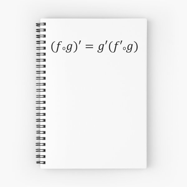 Item preview, derivative of the composition of two functions designed and sold by NoetherSym.