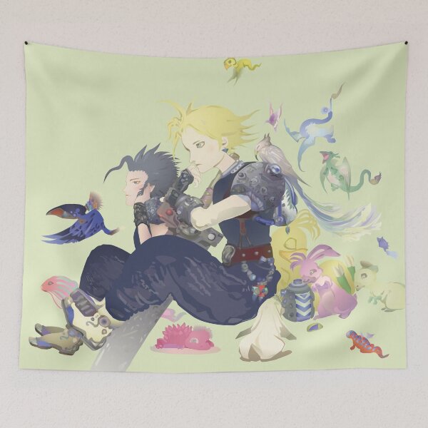 Item preview, Zack and Cloud designed and sold by Theoleilei.