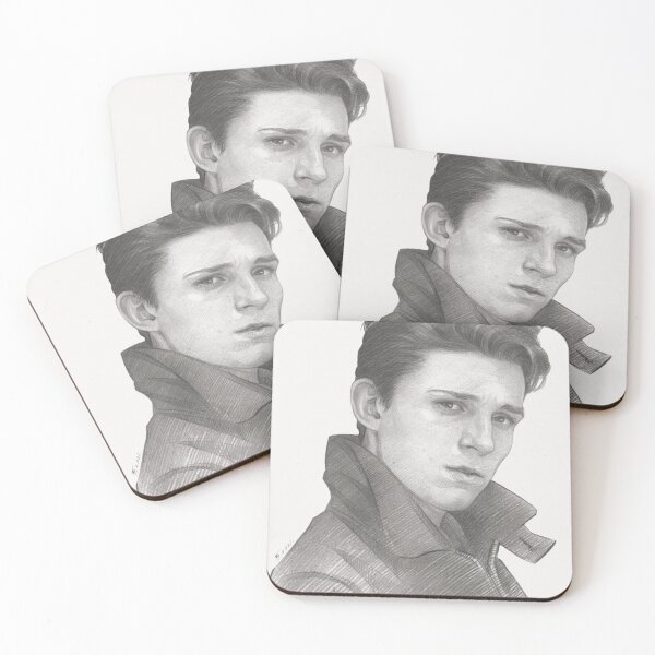 Item preview, Tom Holland, Art Print, Pencil ART designed and sold by TendaLee.