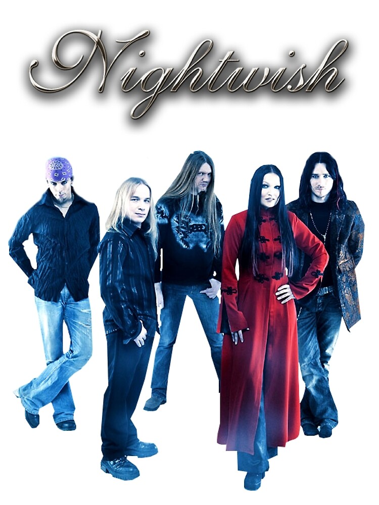 "NIGHTWISH BAND SYMPHONIC METAL " Poster for Sale by Hiltonconsidine
