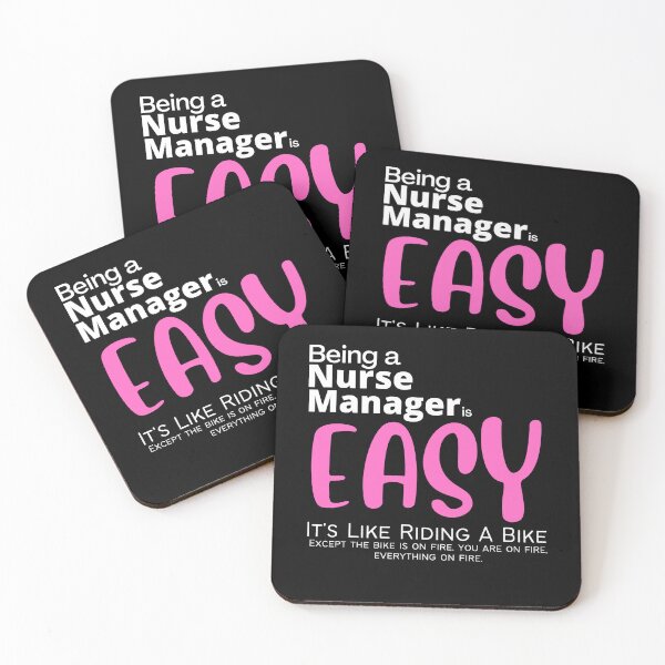 Item preview, Being A Nurse Manager Is Easy it's Like Riding a Bike Funny  designed and sold by diip.