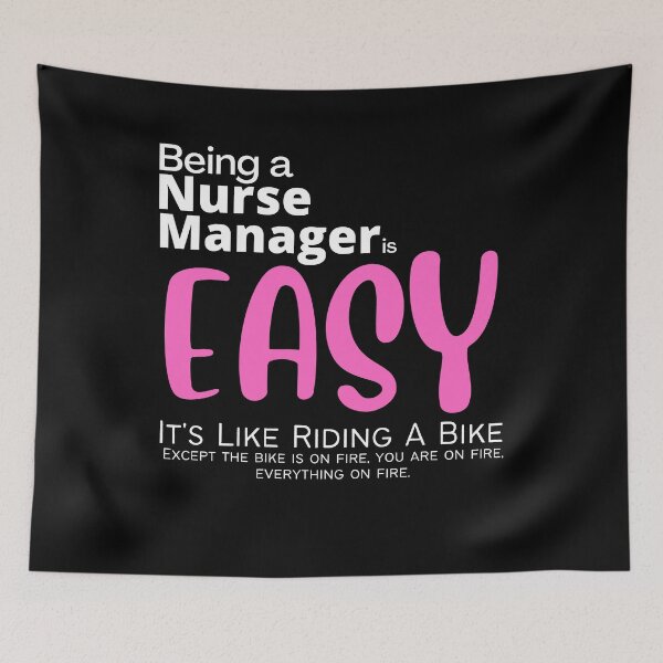 Item preview, Being A Nurse Manager Is Easy it's Like Riding a Bike Funny  designed and sold by diip.