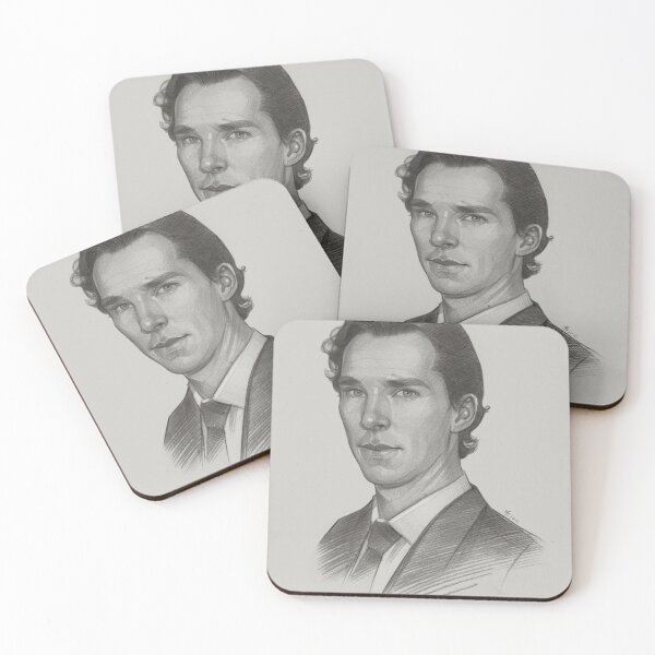Artikelvorschau, Benedict Cumberbatch, Bleistiftporträt, Bleistiftskizze entworfen und verkauft von TendaLee.
