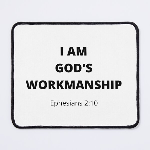 Item preview, Workmanship, Blessed, God, Belong, Adoption, Forgiven, Bible verse, Bible, Verse, Christian, Jesus, God, Faith, Christianity, Religion, Lord, Motivational, cute, Grace, Quotes. Christian quotes. designed and sold by Isheshop.