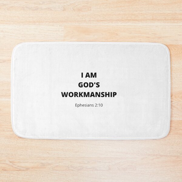 Item preview, Workmanship, Blessed, God, Belong, Adoption, Forgiven, Bible verse, Bible, Verse, Christian, Jesus, God, Faith, Christianity, Religion, Lord, Motivational, cute, Grace, Quotes. Christian quotes. designed and sold by Isheshop.