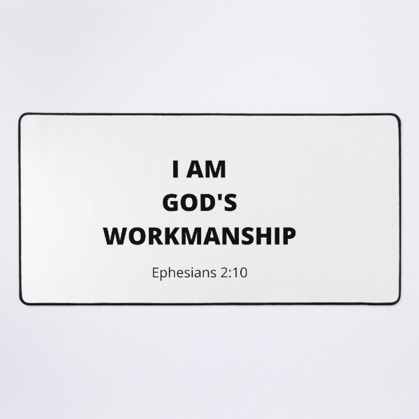 Item preview, Workmanship, Blessed, God, Belong, Adoption, Forgiven, Bible verse, Bible, Verse, Christian, Jesus, God, Faith, Christianity, Religion, Lord, Motivational, cute, Grace, Quotes. Christian quotes. designed and sold by Isheshop.