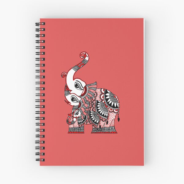 Item preview, Dada Daddy Dad Bruh - Madhubani painting Elephants - Father's Day gift - 2022 - Indian folk Art  designed and sold by ShrutiCreates.