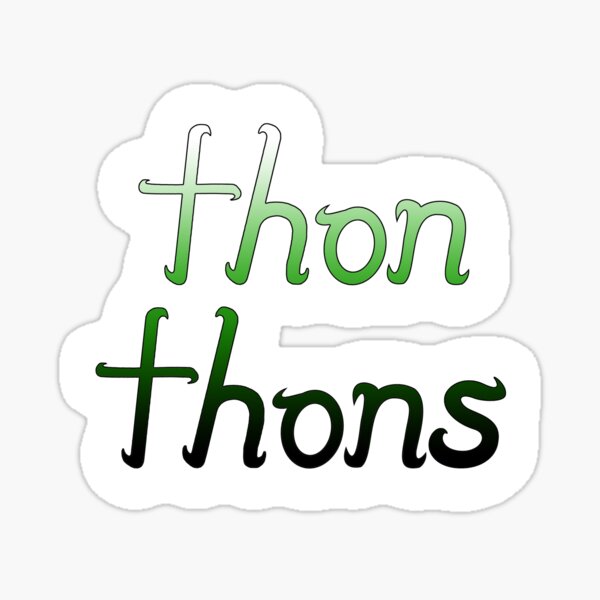 Item preview, Neutrois Thon Thons Pride designed and sold by Jay Elliott.