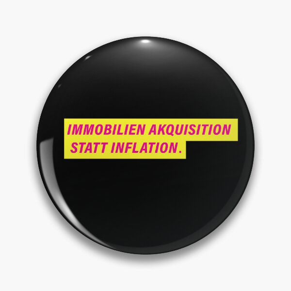 Item preview, REAL ESTATE ACQUISITION INSTEAD OF INFLATION | Free Democratic Party design designed and sold by Drecksseite.