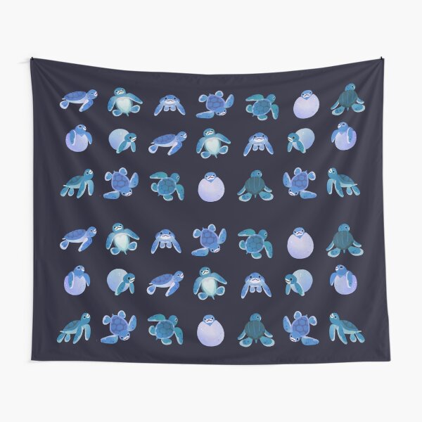Baby sea turtles Tapestry