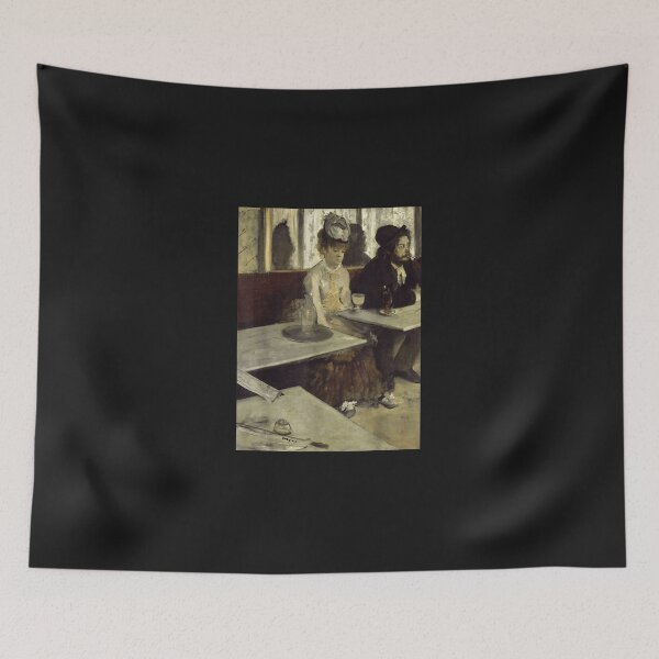 Item preview, The Absinthe Drinker Famous Painting By Degas designed and sold by ryantbnraciti.