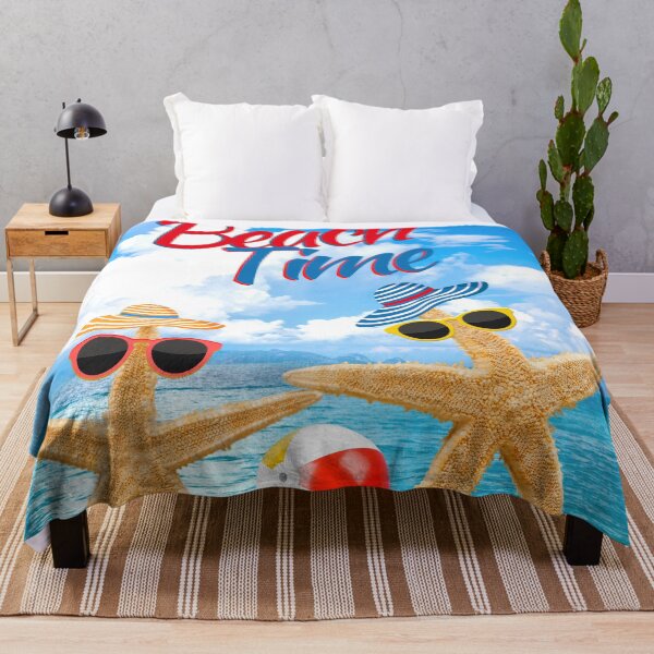 Item preview, Beach Time Summer Holiday Starfish Fun Holidays designed and sold by luvvvvvit.