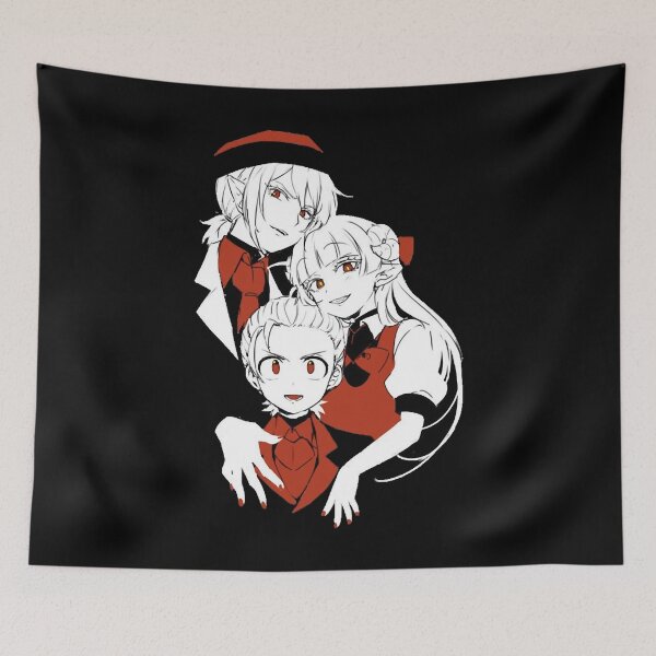 Artikelvorschau, Lustiger Mann Iruma, Clara _Amp_Amp_ Asmodeus Willkommen in der Dämonenschule Iruma-Kun entworfen und verkauft von LineaErnser117.