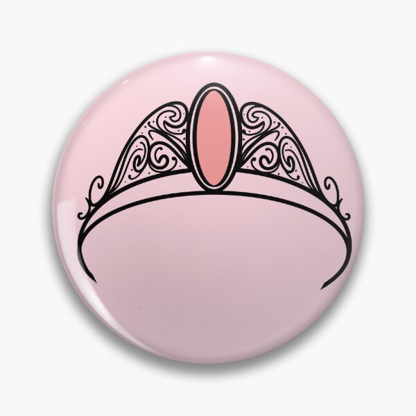 Artikelvorschau, Tiara rosa entworfen und verkauft von Still Laughing Designs.