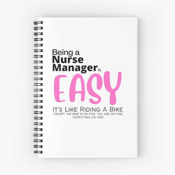 Item preview, Being A Nurse Manager Is Easy it's Like Riding a Bike Funny designed and sold by diip.