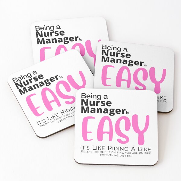 Item preview, Being A Nurse Manager Is Easy it's Like Riding a Bike Funny designed and sold by diip.