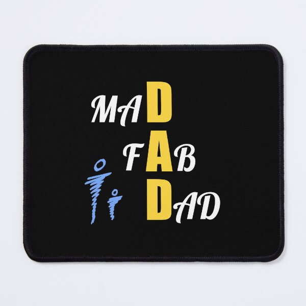 Item preview, Best Dad - Mad Fab Dad designed and sold by Quooki.